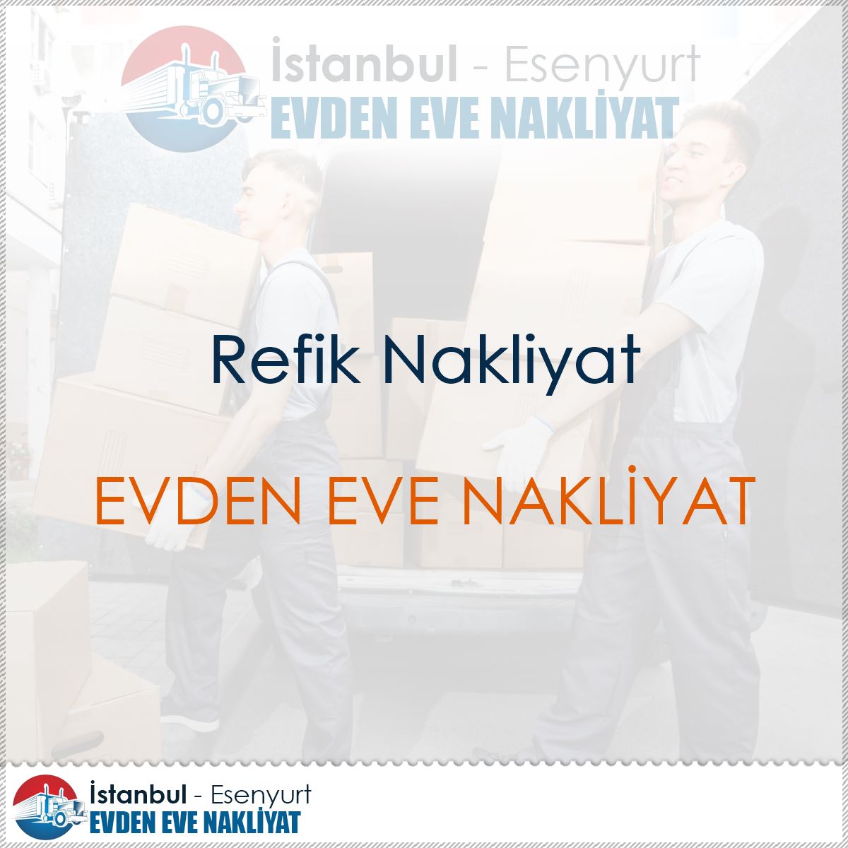 Refik Nakliyat : Kapak Görseli